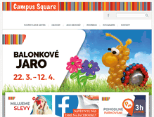 Tablet Screenshot of campusbrno.cz